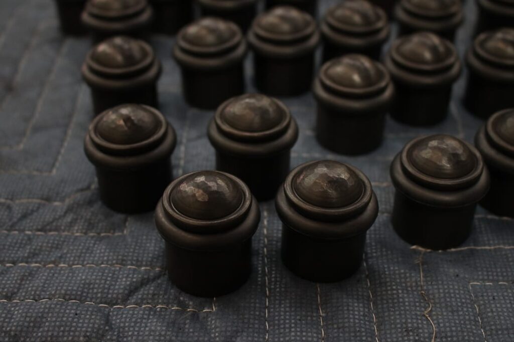 Custom Door Stops: Many Designers: Current Project: Trousdale Estates, Beverly Hills, Calif.